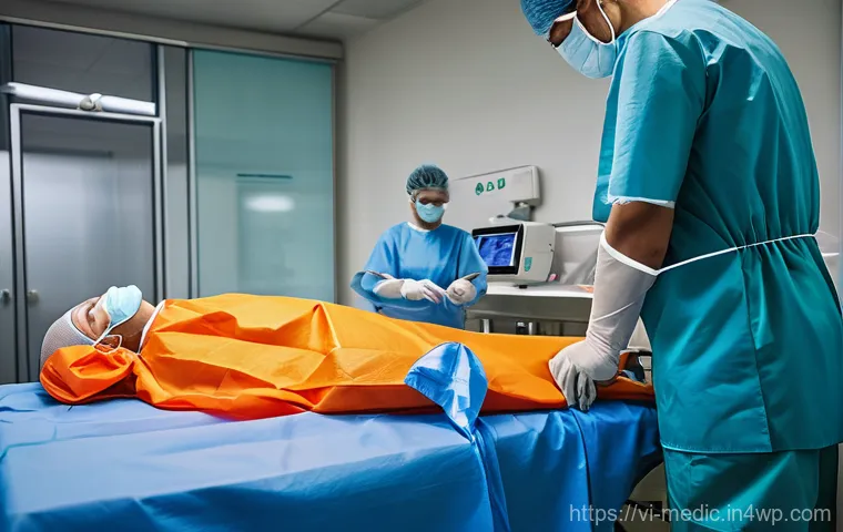 바이오프린팅으로 제작한 인공 피부의 응용 - **Prompt:** A high-tech, brightly lit laboratory bustling with scientific activity. Several diverse ...