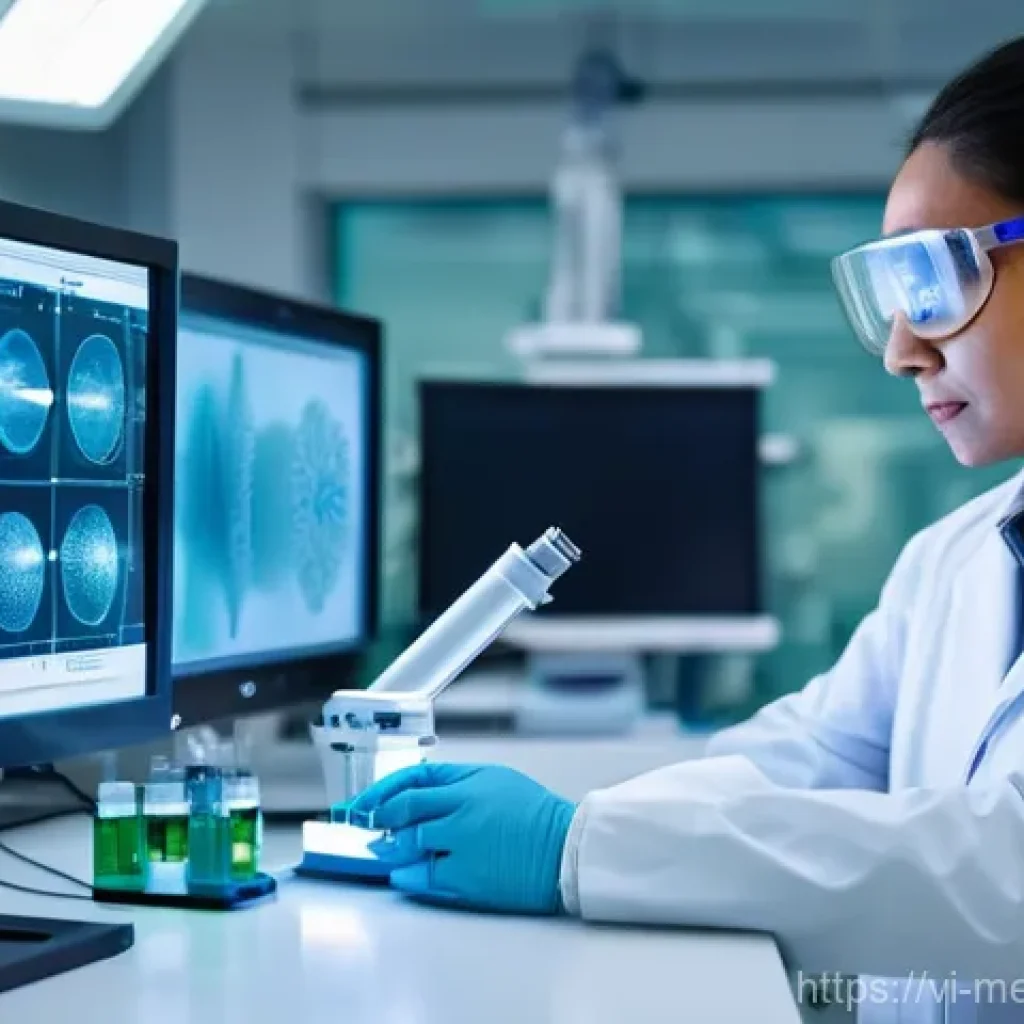 바이오프린팅의 세계적 연구 동향과 협력 사례 - **Prompt:** "A pristine, high-tech laboratory scene depicting the cutting edge of regenerative medic...