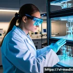 줄기세포와 바이오프린팅의 융합 - **Prompt 1: The Bio-Printing Future of Medicine**
    "A sophisticated, sterile laboratory setting a...